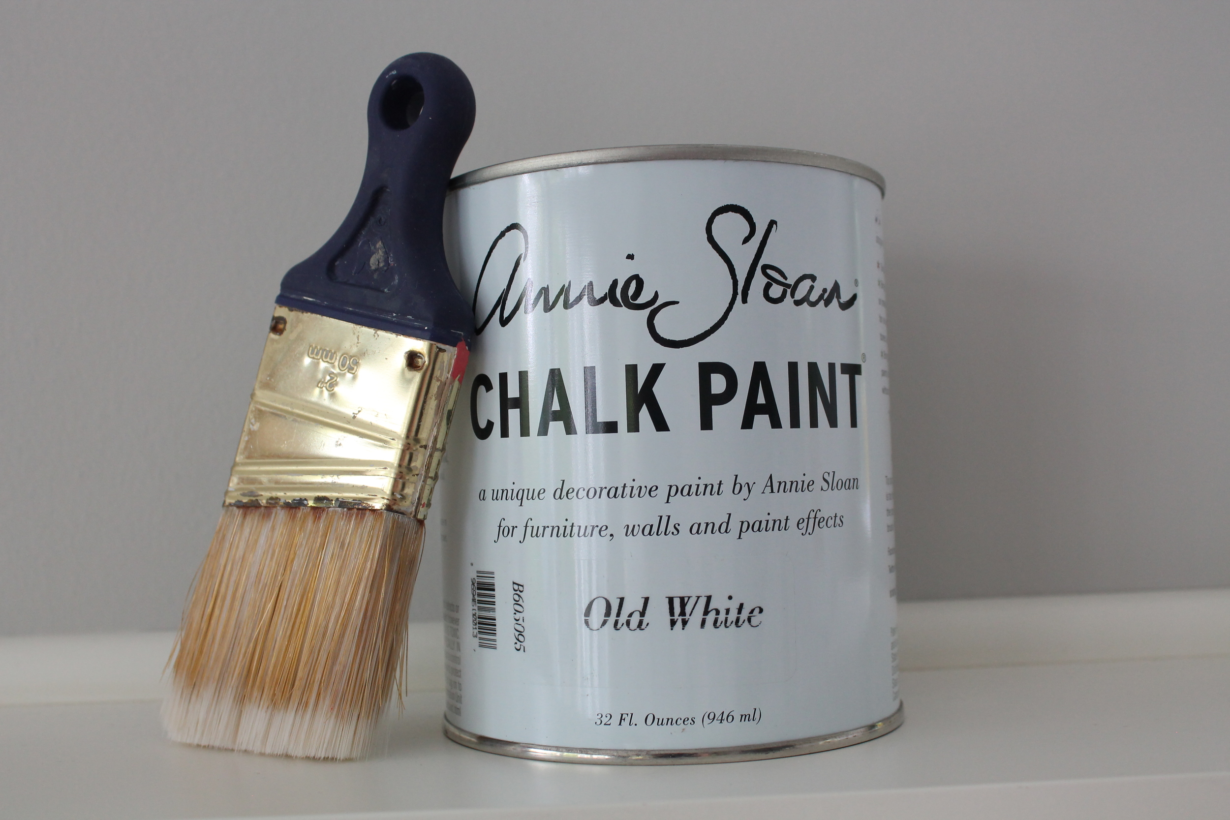 Paint a frame with Annie Sloan Chalk Paint.
