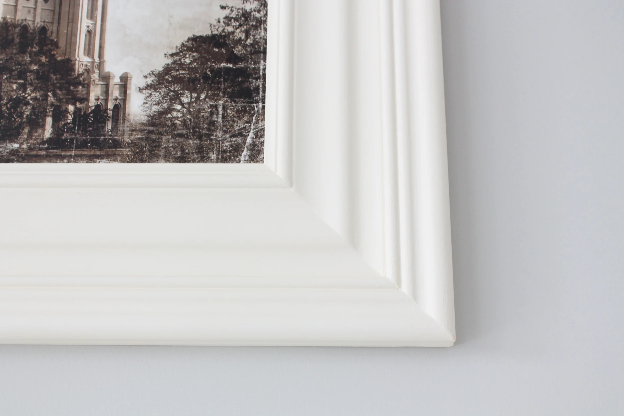 Painting a Frame With Chalk Paint • Tessie Fay