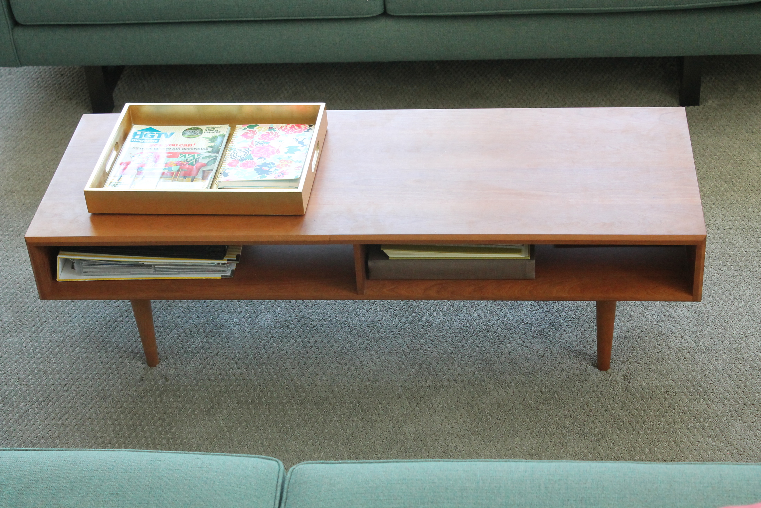 Mid Century Modern Coffee Table from Room and Board