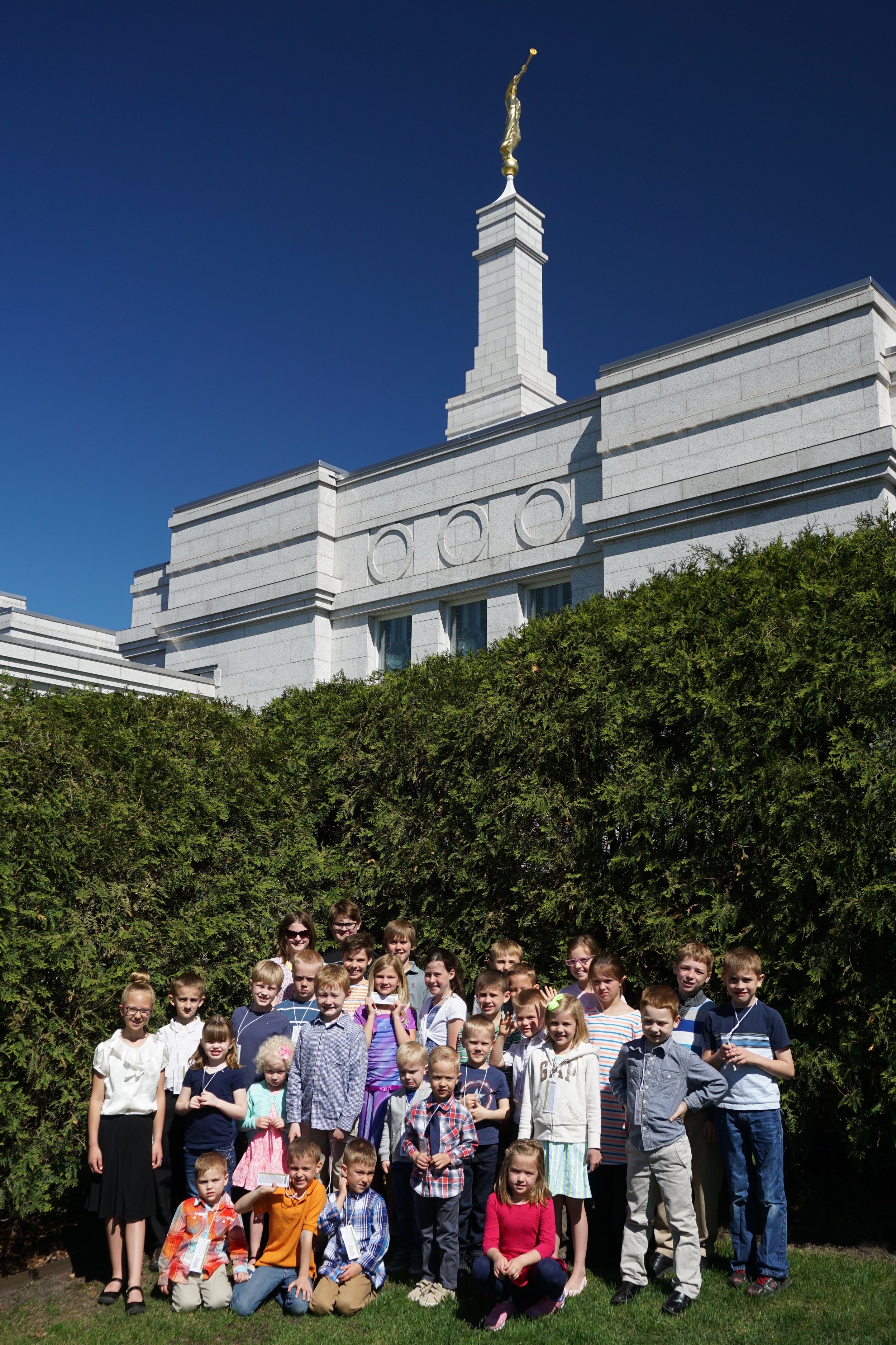 LDS Primary Temple Day