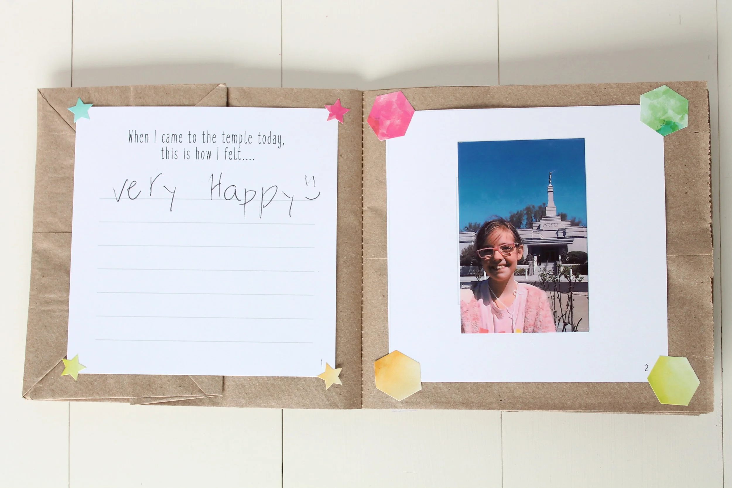 Primary Temple Day- Free Printable Scrapbook — Tessie Fay