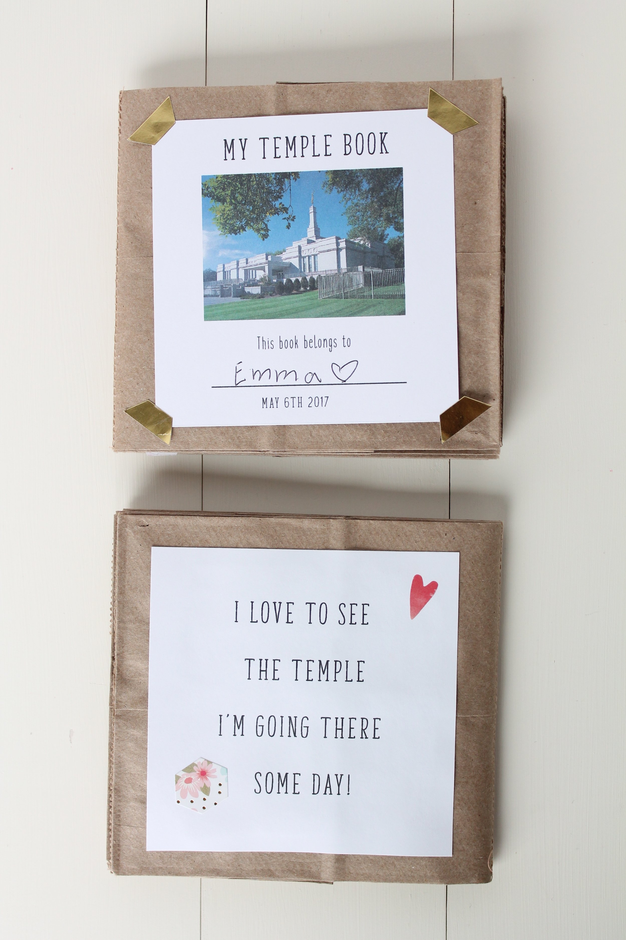 Free temple printable Primary temple day LDS
