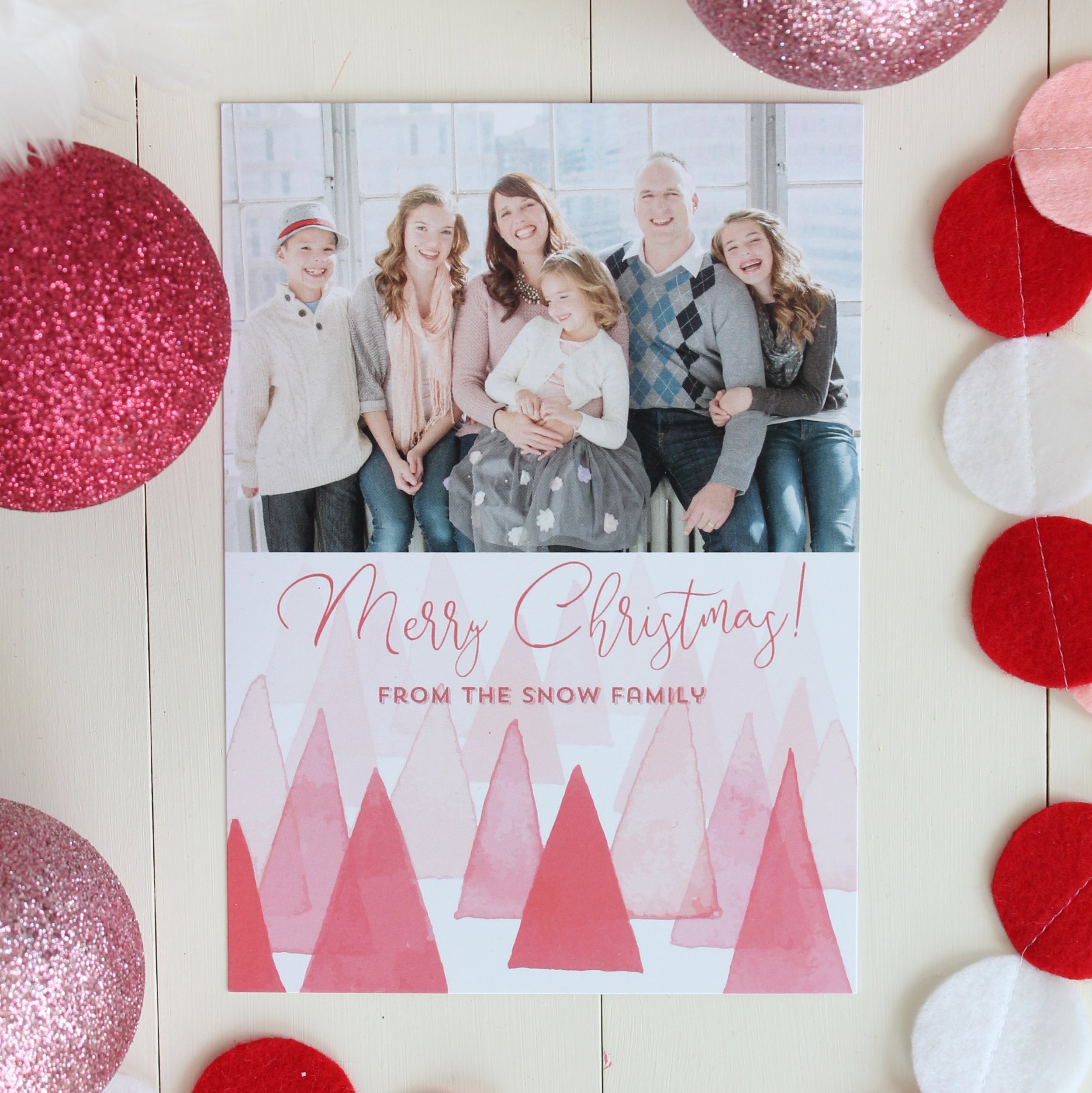 Holiday Cards by Mixbook. Designed by Tessie Fay.