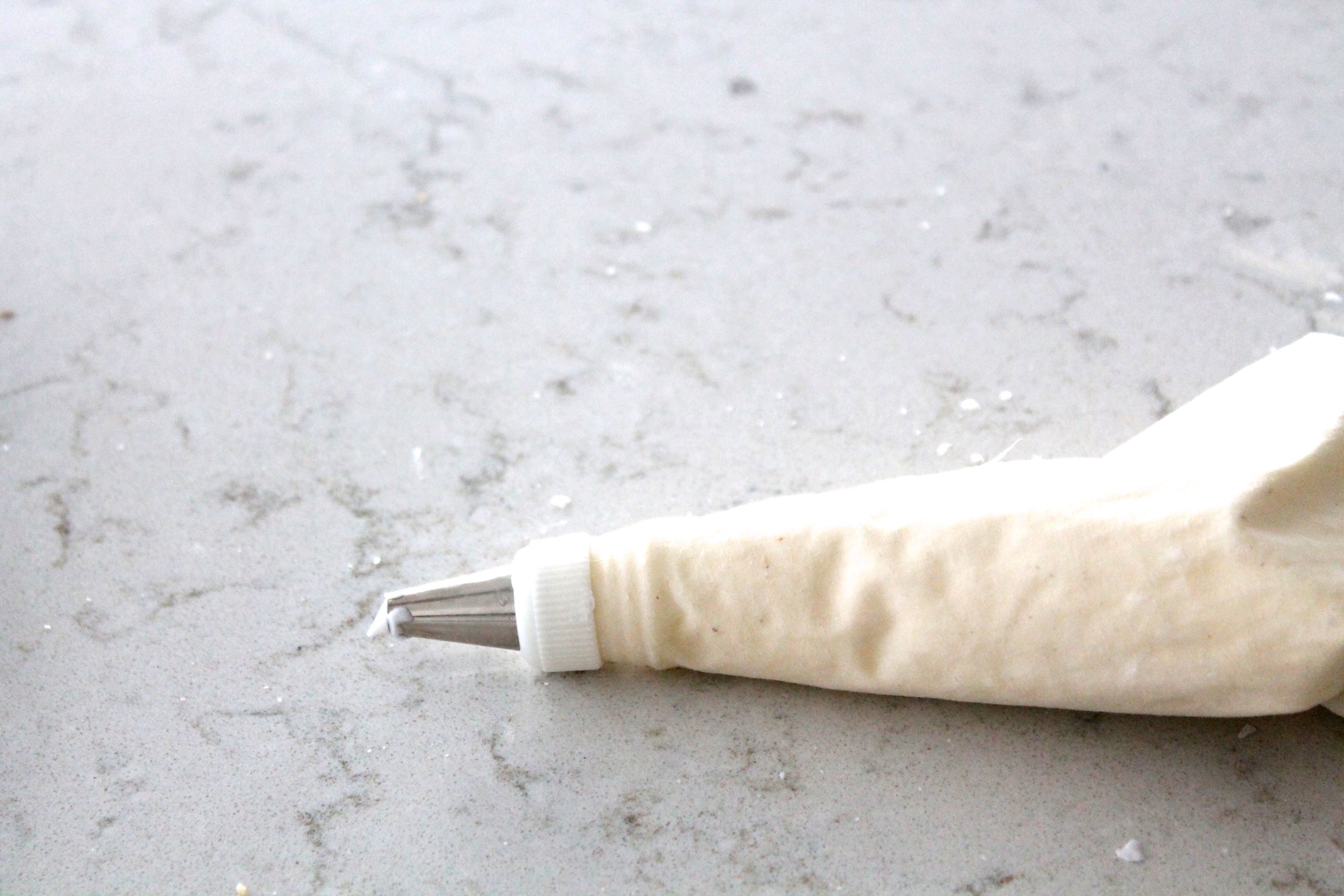 Piping bag for gingerbread houses