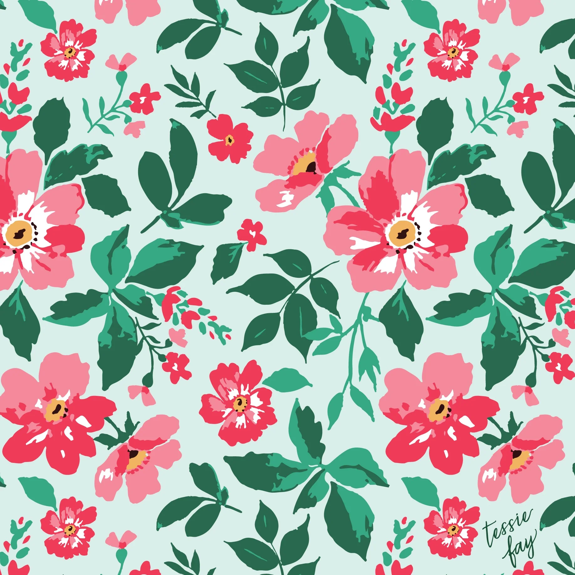 Bathroom Makeover Week 2 Designing The Wallpaper Tessie Fay