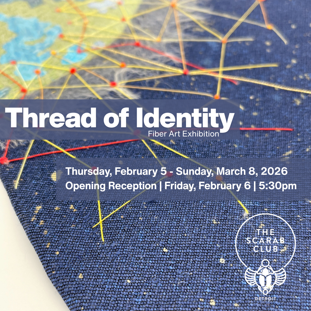 Threads of Identity, Group Exhibition at The Scarab Club — Kit Parks