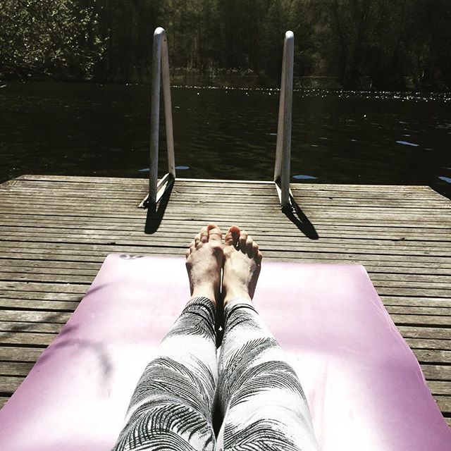 Sunlight, Yoga & Enjoying Life