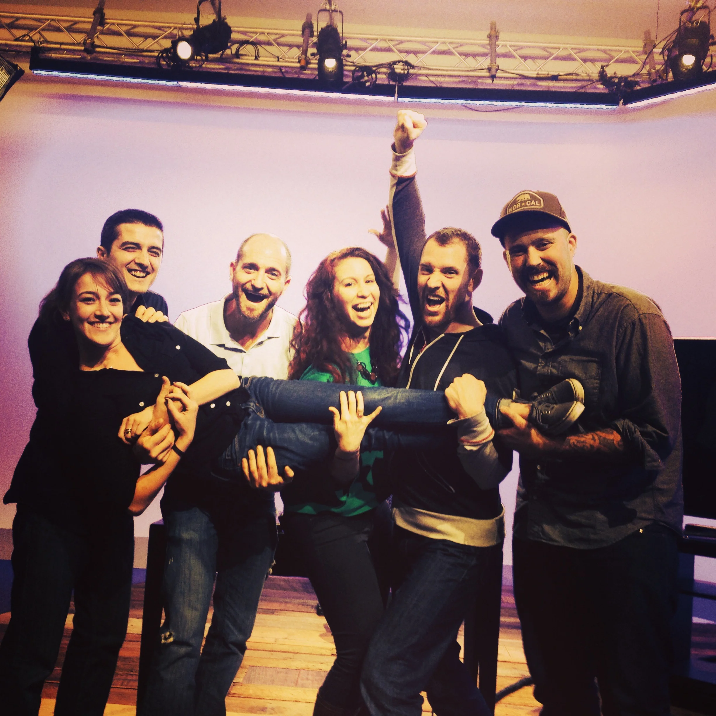 The Producing Team at CreativeLive 