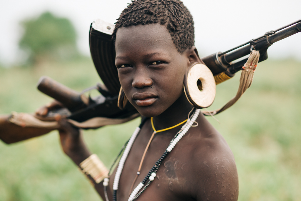 Fierce Mursi Girl
