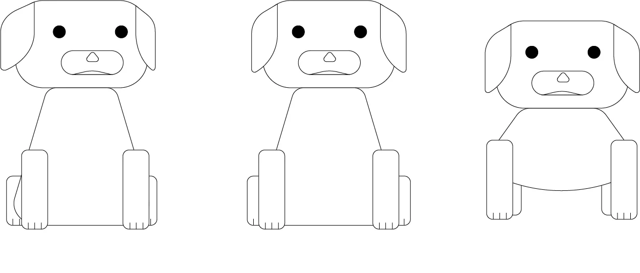 Fire Dog Character Design