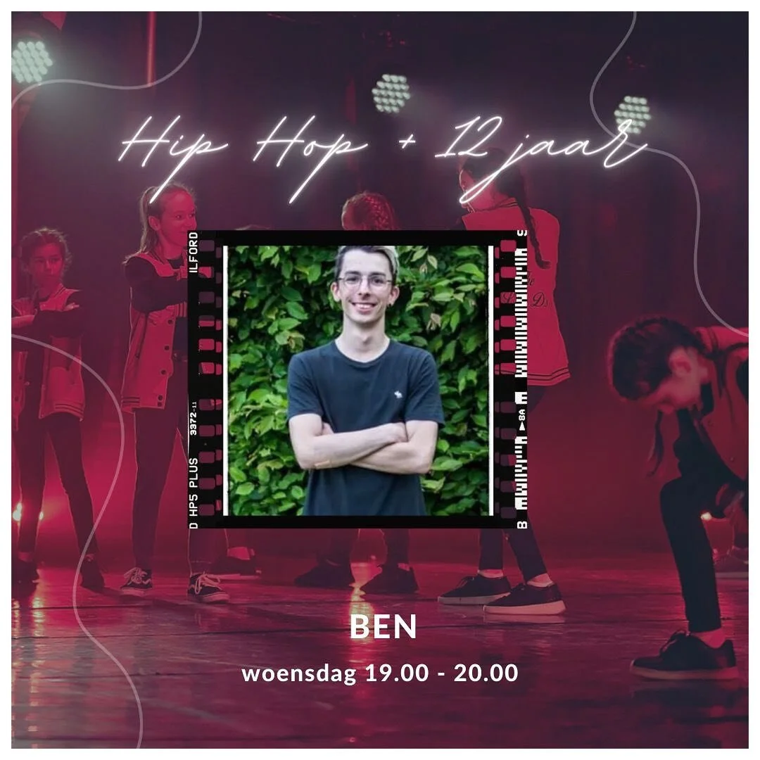 // HIP HOP + 12 JAAR 

✹ Lesgever: @benroels 

⤏ Woensdag van 19u - 20u
⤏ Leeftijd: +12 jaar

SCHRIJF NU IN , OOK VOOR EEN GRATIS PROEFLES! 🤩

✹ Stay tuned for more! ✹

🫶🏼
#dansschoolutds