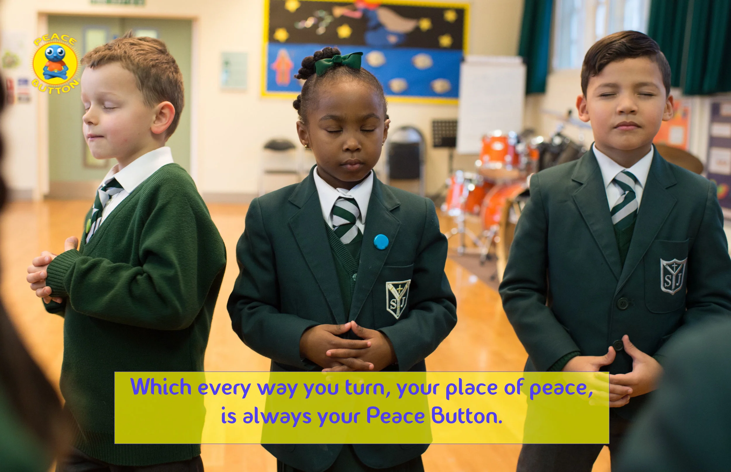Your Peace Button is always your centre