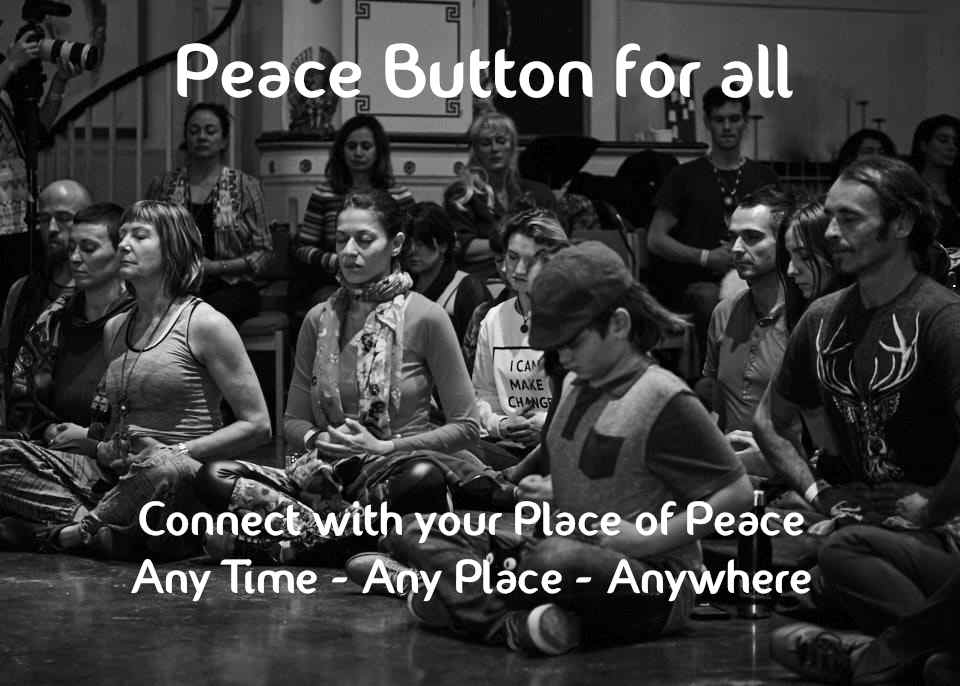 Peace Button for adults too!