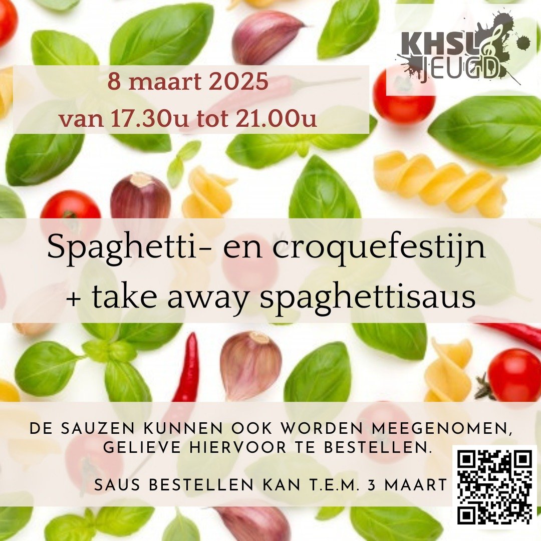 Spaghetti- en croquefestijn 2025