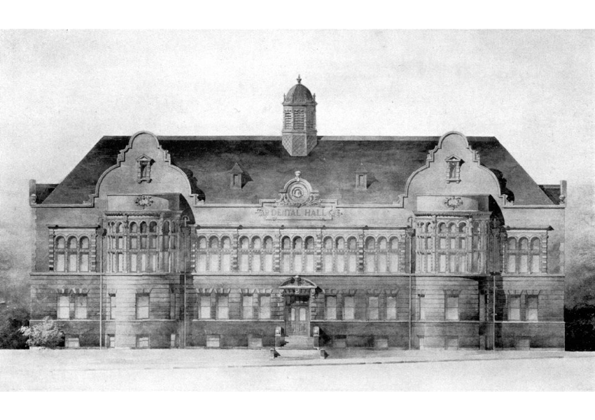 Dental Building University of Pennsylvania AIA T-Square Yearbook, p. 102,103 (1896).png