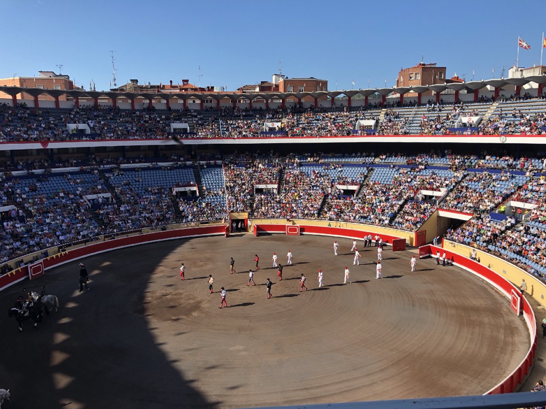 A Bull Fight I attended in Spain
