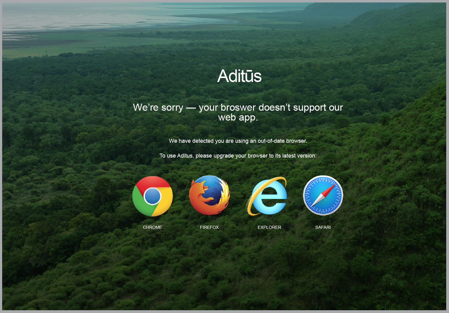 Aditus 2.0 - Upgrade Browser message 2.png