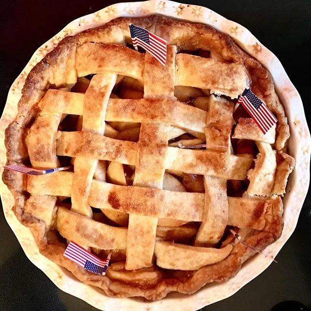 Happy 4th! 
#fourthofjulypie #4thofjulypie #applepie #piesofinstagram #fieldweddingstudio