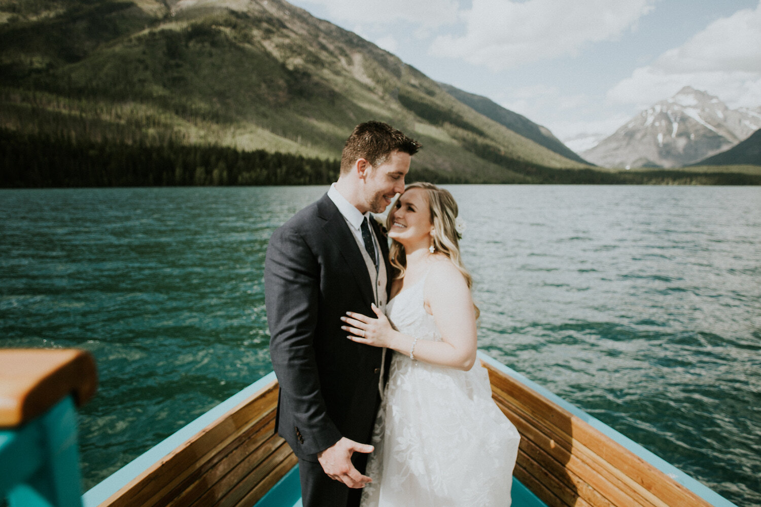 Small Glacier Park Wedding in Montana