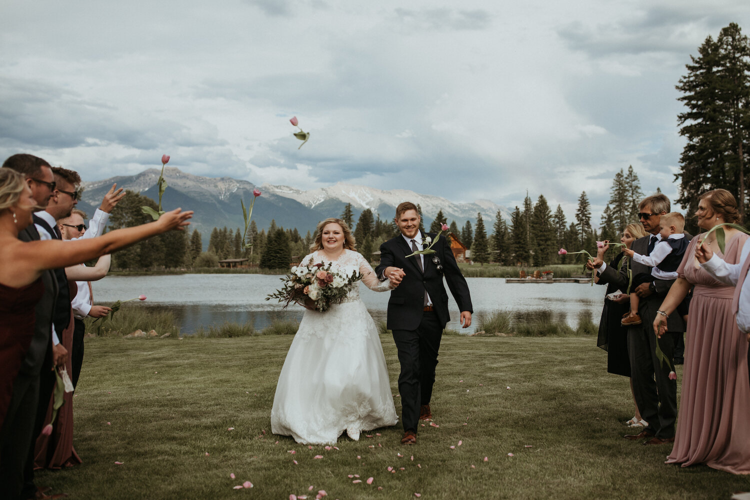 Small Destination Wedding in Montana