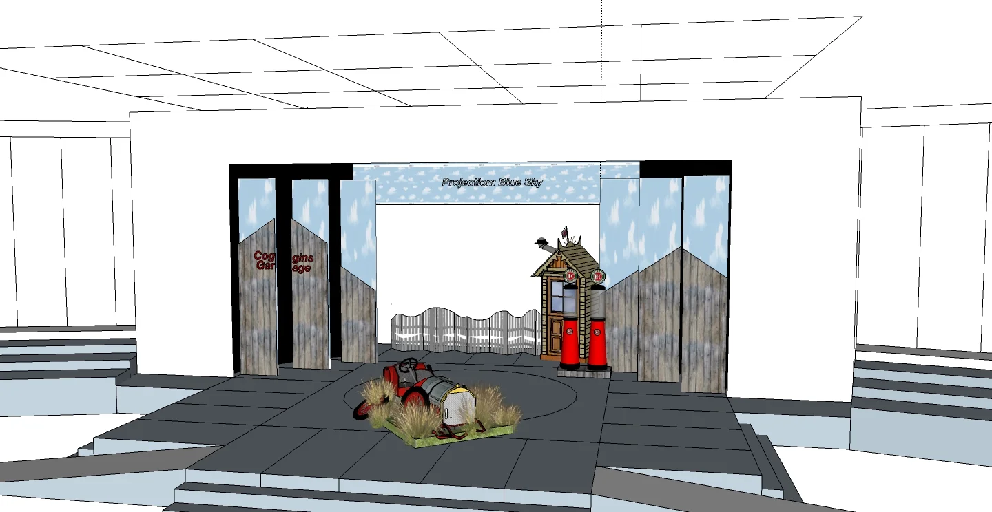 Chitty Chitty Bang Bang - Coggins Garage