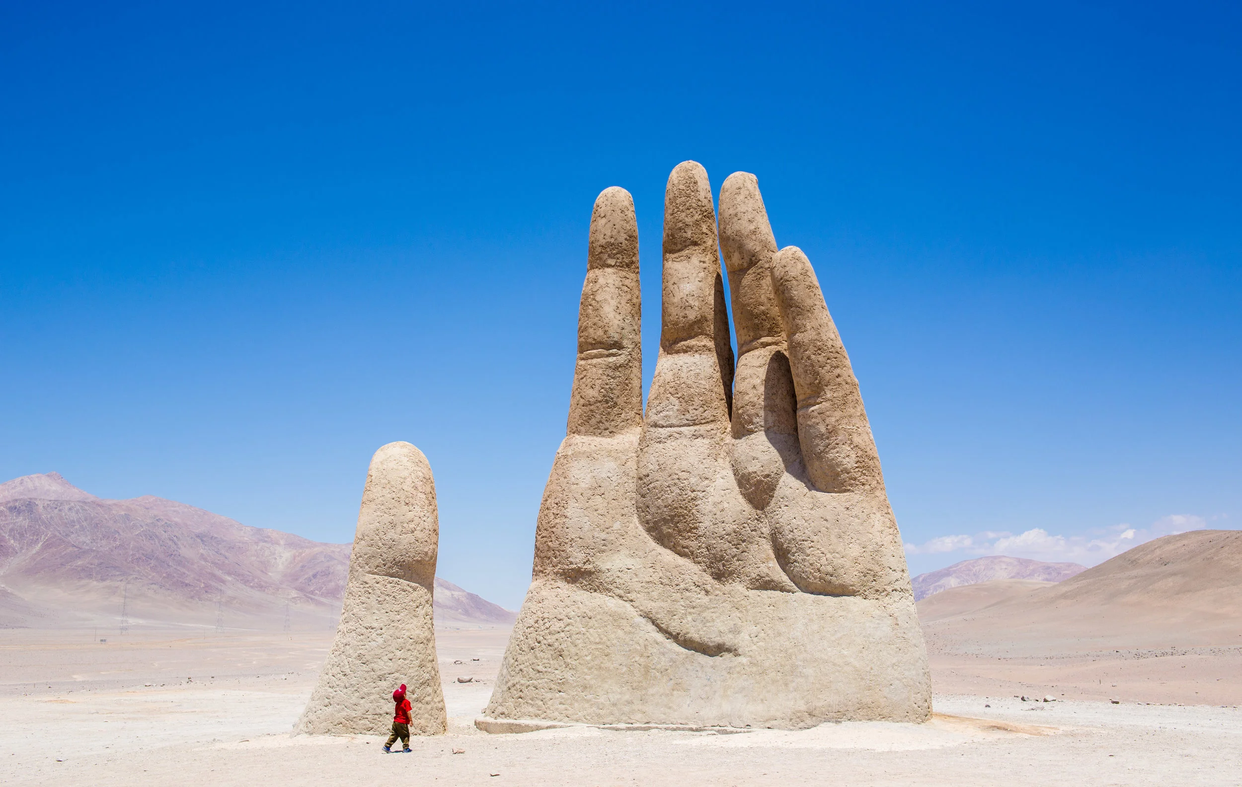 La mano del desierto. Chile
