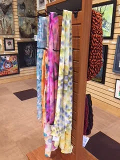 Handmade fashion scarves by Brandi Baros
