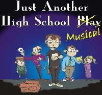 Just Another High School Musical Book by Bryan Starchman Music by Stephen Murray Lyrics by Bryan Starchman and Stephen Murray Widely flexible cast 10 – 40, plus drama teacher Script: 72 pages A group of high school actors, abandoned by their drama teacher for good reason, have to fend for themselves opening night in front of a live audience. The student assistant director and the stage manager find a box of scripts which they pass out to the cast, and try to throw something together. What follows is a rollicking show full of physical comedy, gags, and satirical re-writings Will it be enough to rescue this disaster before their teacher returns—if he ever does?