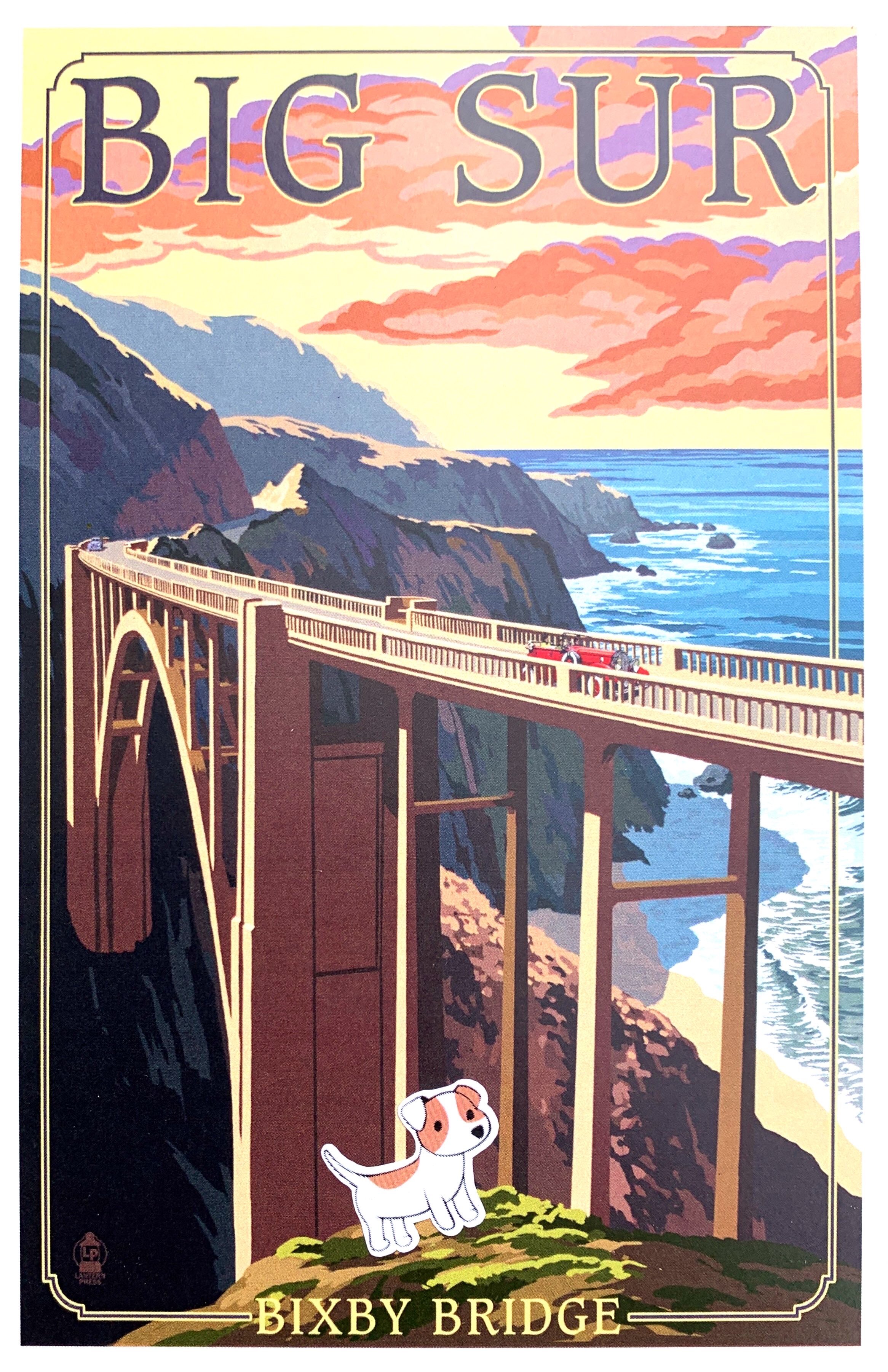 Bobby Sock Postcard Front Cali Big Sur.JPG