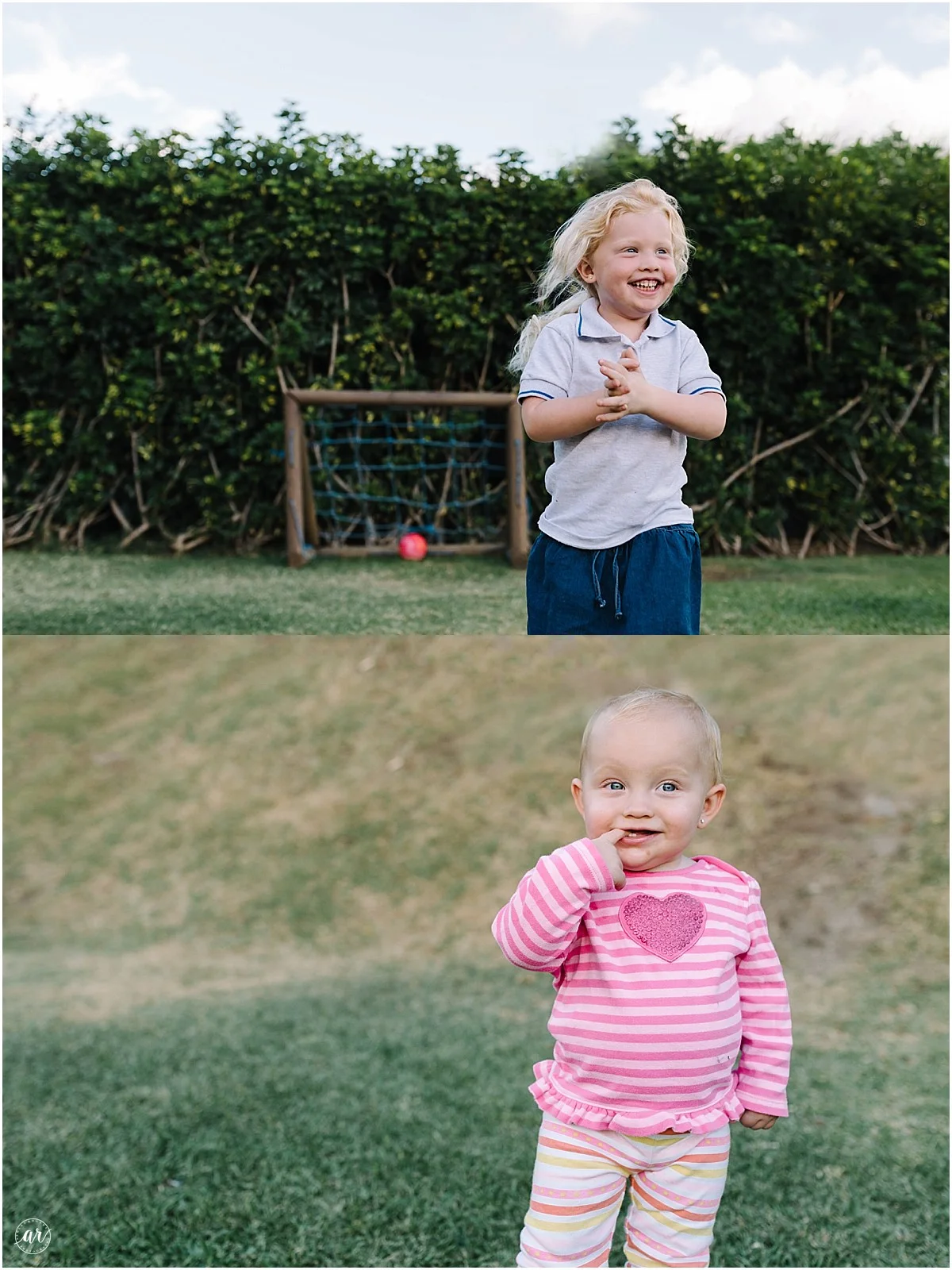 Ohh, I'm playing kick the ball! 