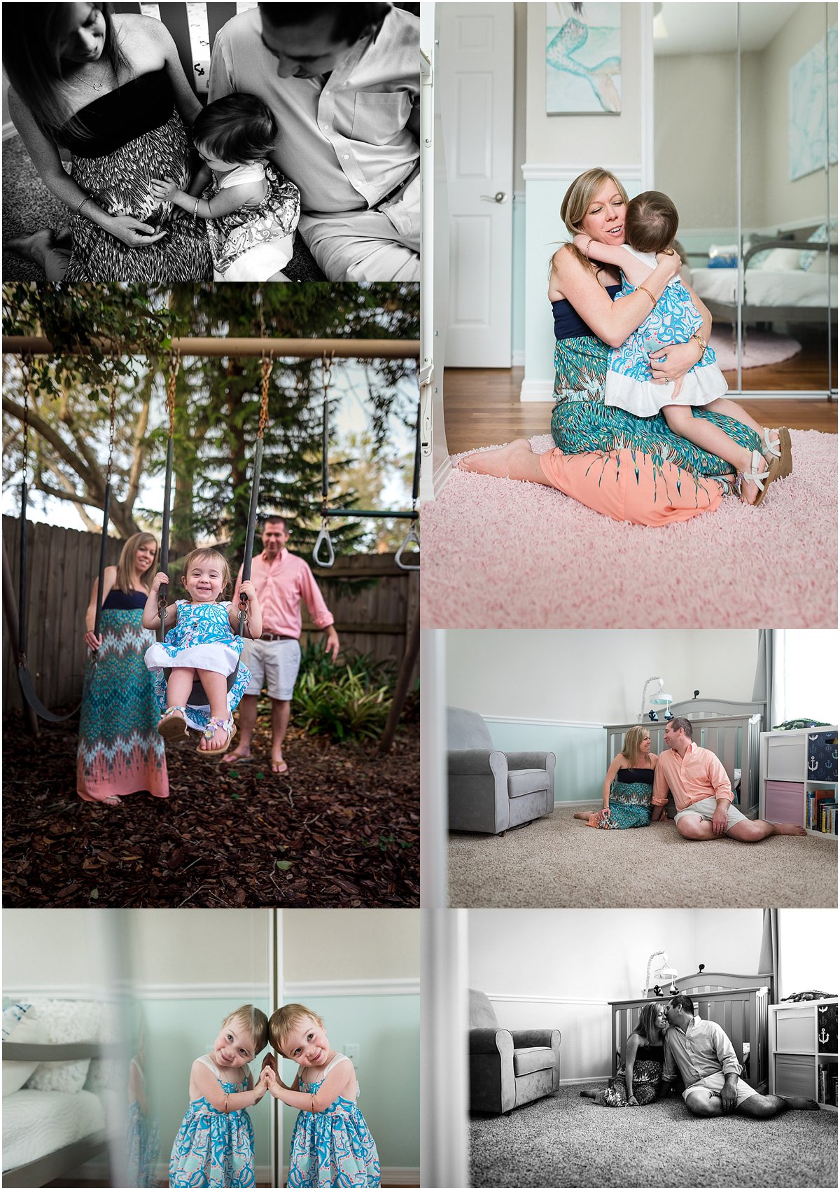 Orlando family photographer | Maternity in-home photo shoot