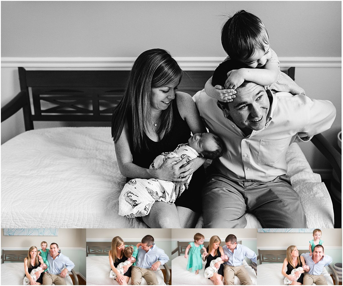 In-home lifestyle newborn session | orlando family photographer