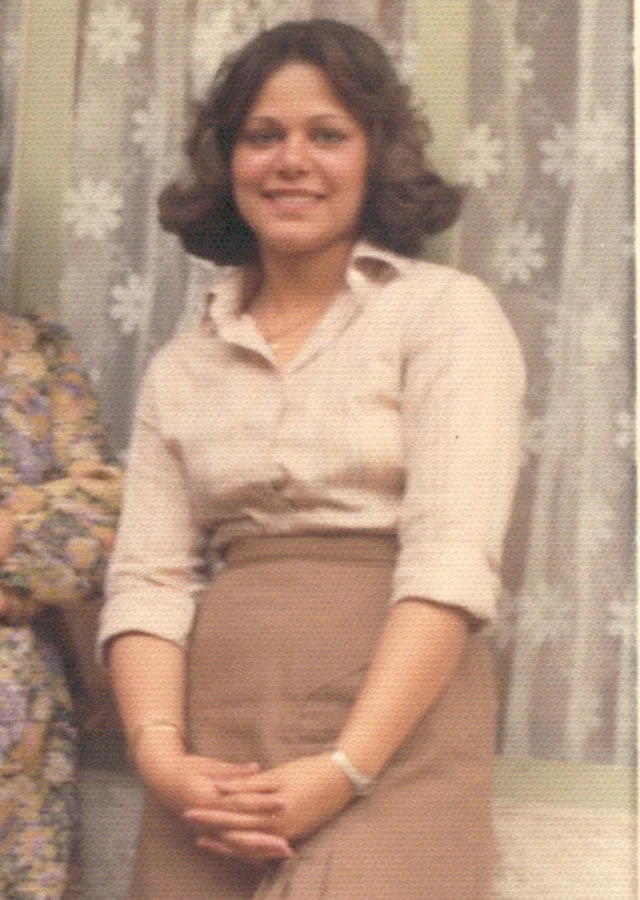 Mona's sister, Taraneh, circa 1980/81