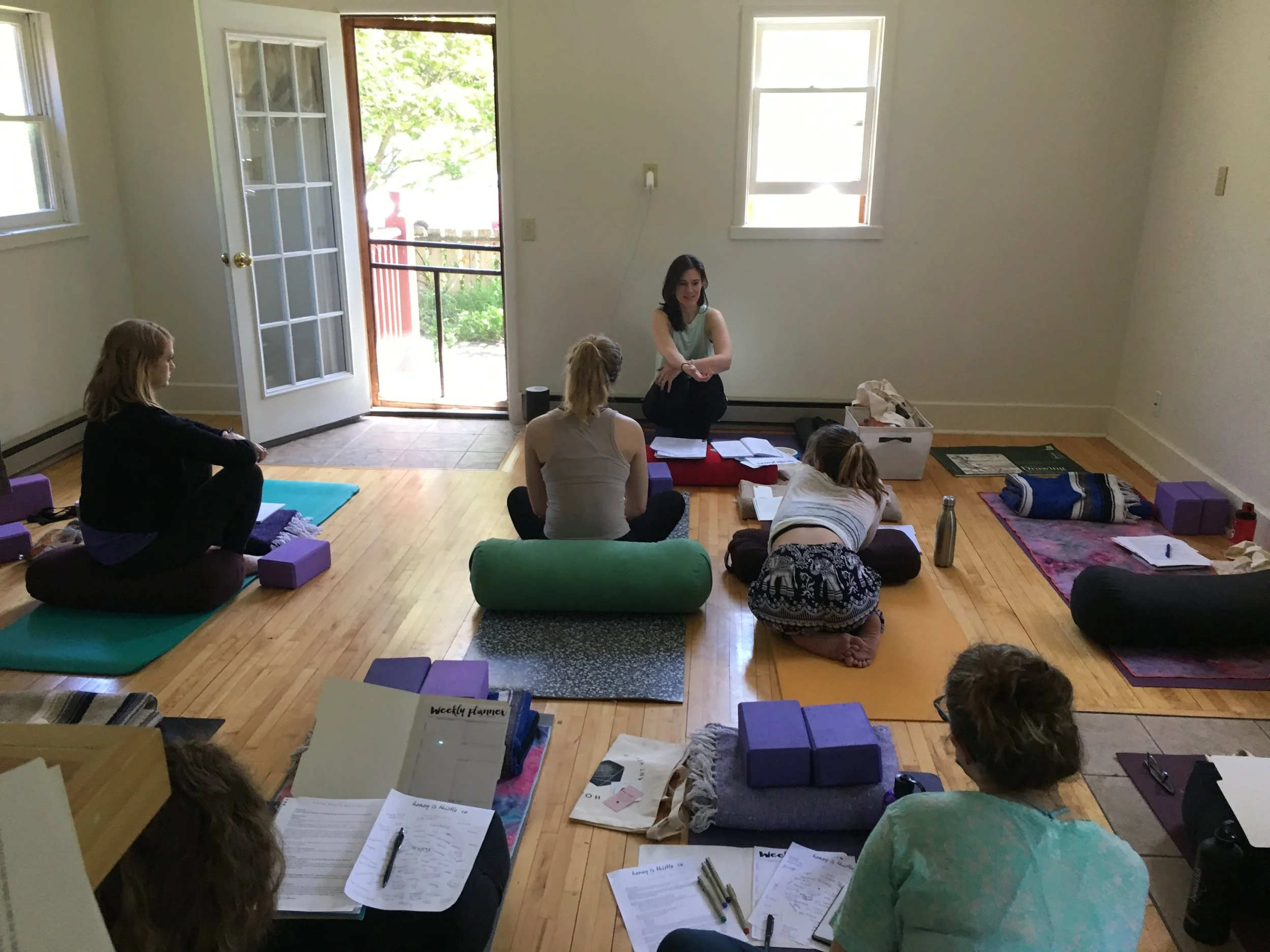 Honey & Thistle Co. Yoga + Goals Retreat, June 2019