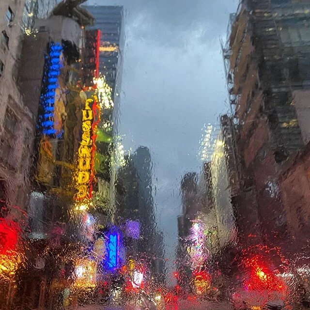 when you drive through an empty times square on a rainy day. 🎨 #timessquare #nyc #quarantinelife #artwork