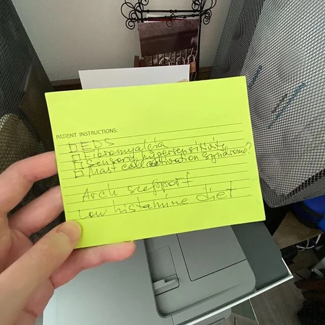 yesterday marked 1 year since my #ehlersdanlossyndrome diagnosis. amazing how a single doctor&rsquo;s appointment &amp; a single piece of paper can change the world as you knew it. 
i remember this day vividly. it was 6 days after we moved into a new