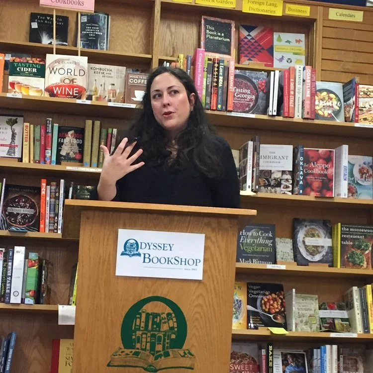 Odyssey Bookshop, South Hadley, MA, January 27, 2018