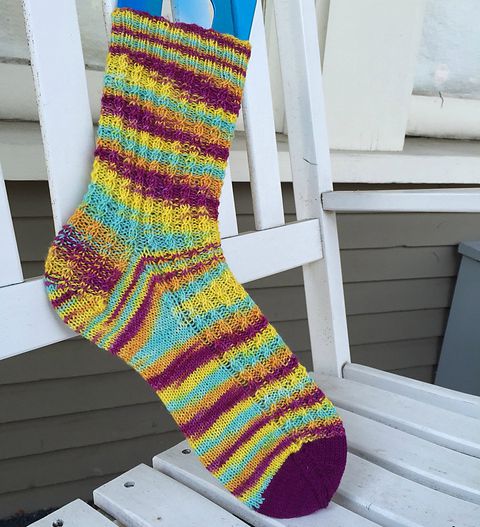 Twisted Summer Socks by knittinghawk