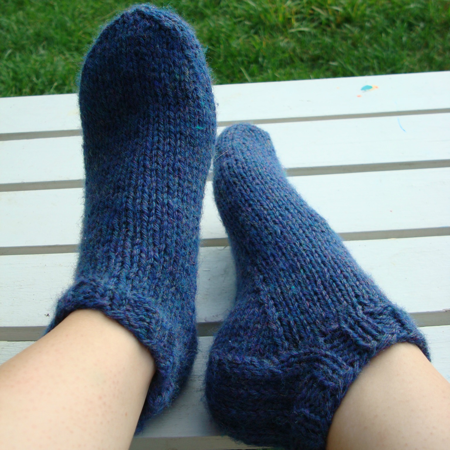 While these weren't the best fitting socks, they make great socks to turn my rain boots into snow boots.