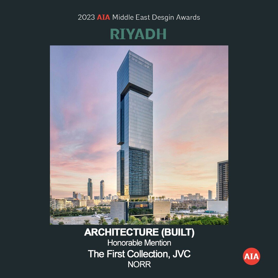 🏆We are thrilled to announce that the American Institute of Architects - Middle East Chapter have awarded the prestigious Architecture (built) Award of Honorable Mention for the year of 2023 to the incredibly innovative NORR design team🌟🎉

This aw