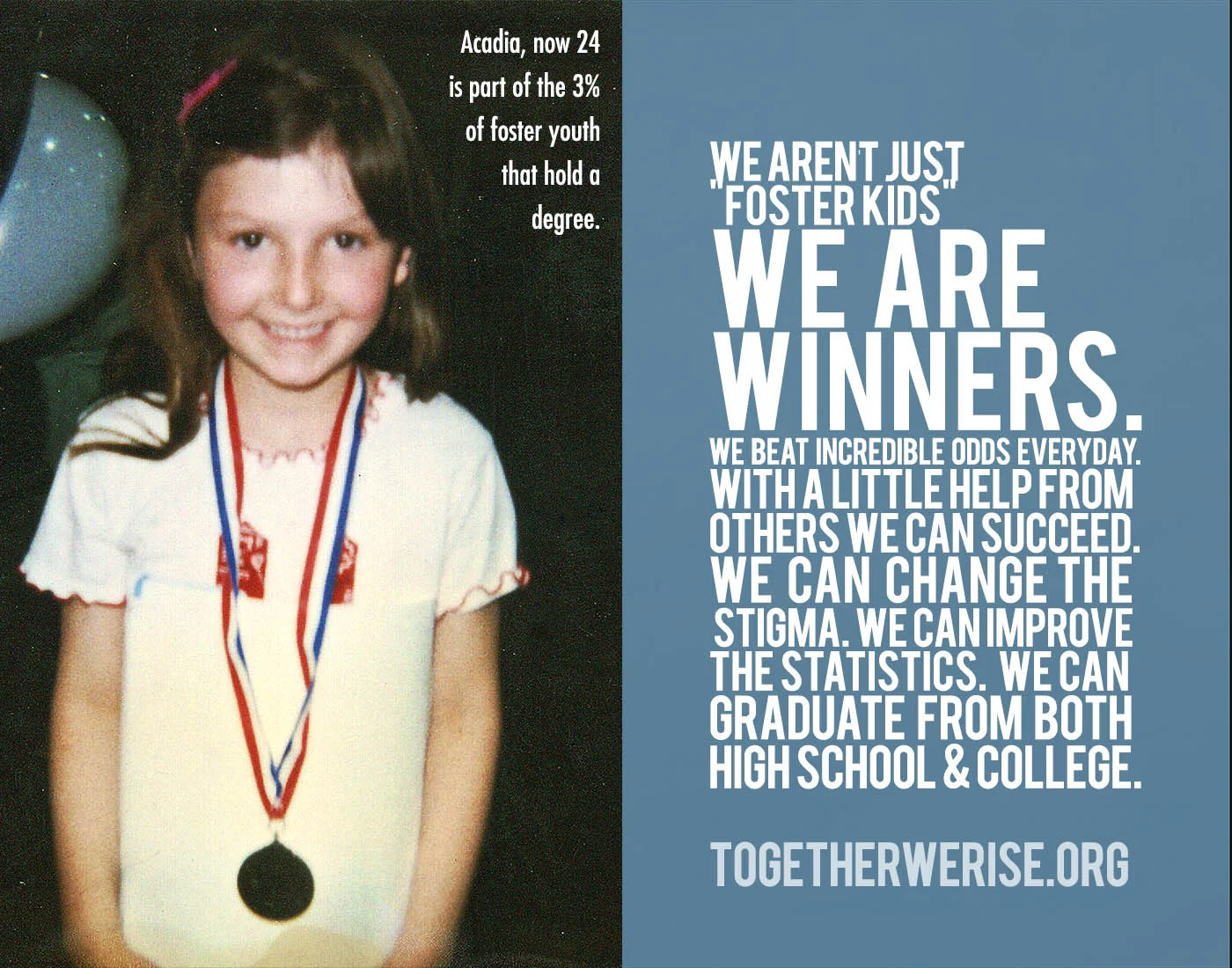  Foster Youth Awareness Social Media Campaign for Together We Rise in accordance with their Scholarship program. &nbsp;Featuring Yours Truly.   http://familyfellows.org/    