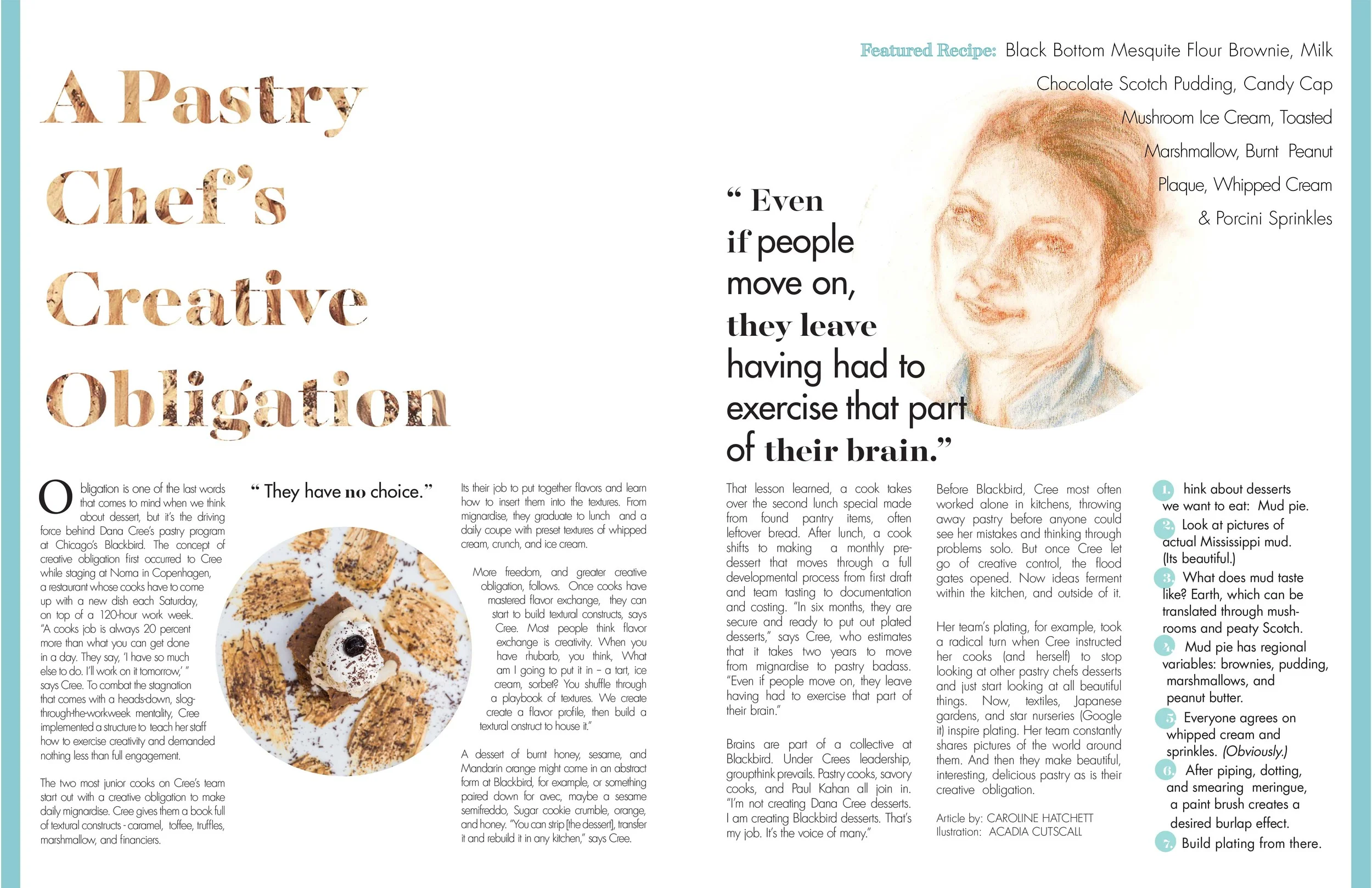  Illustration &amp; Layout  All Content and Photography Copyrights belong to StarChefs. 