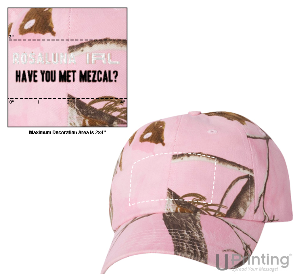 Limited Edition Realtree Hat in Collaboration with We Met in IRL and Rosaluna 