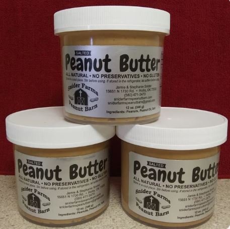 Salted and Unsalted Peanut Butter