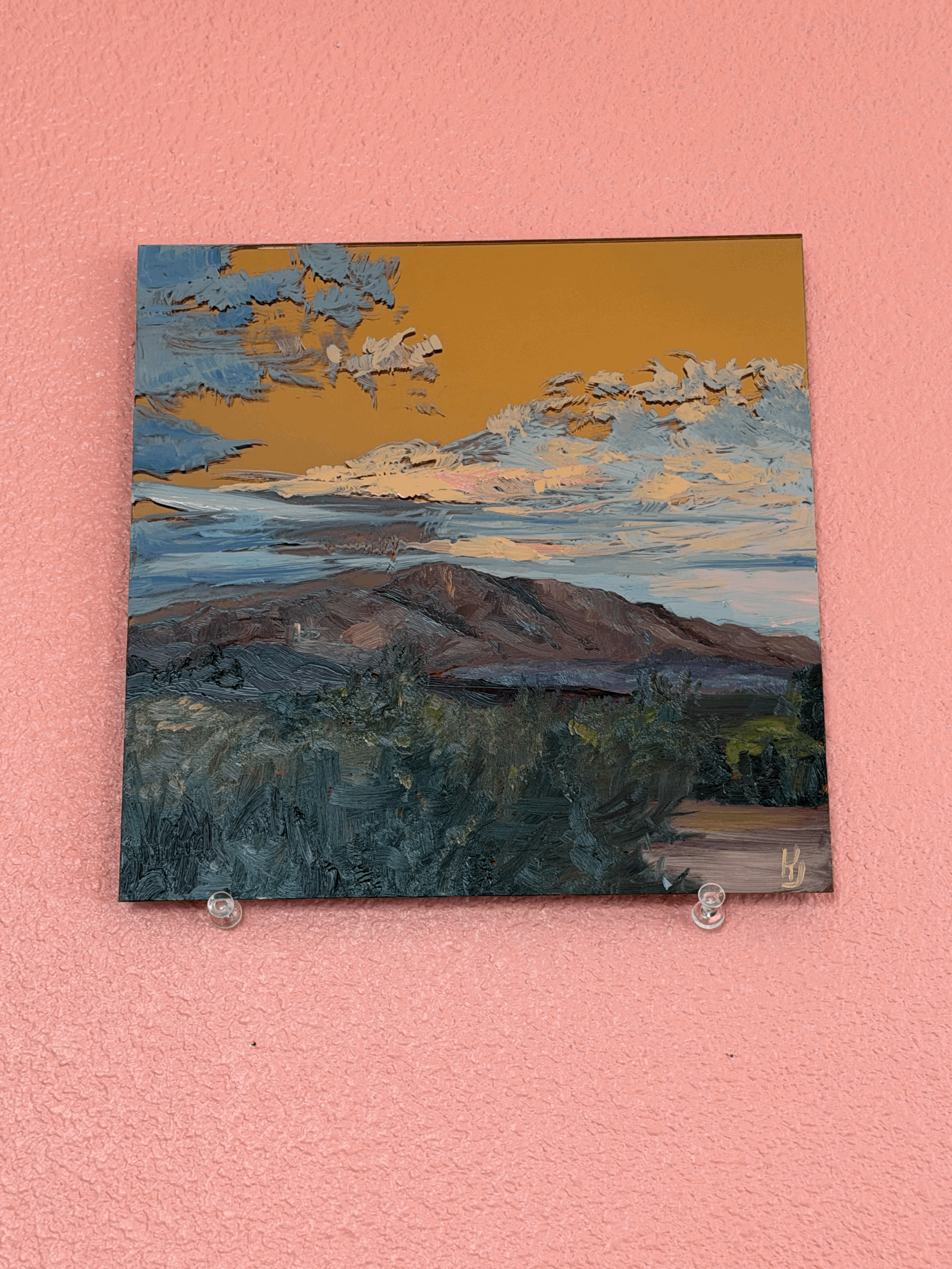 Rose Mirror Landscape