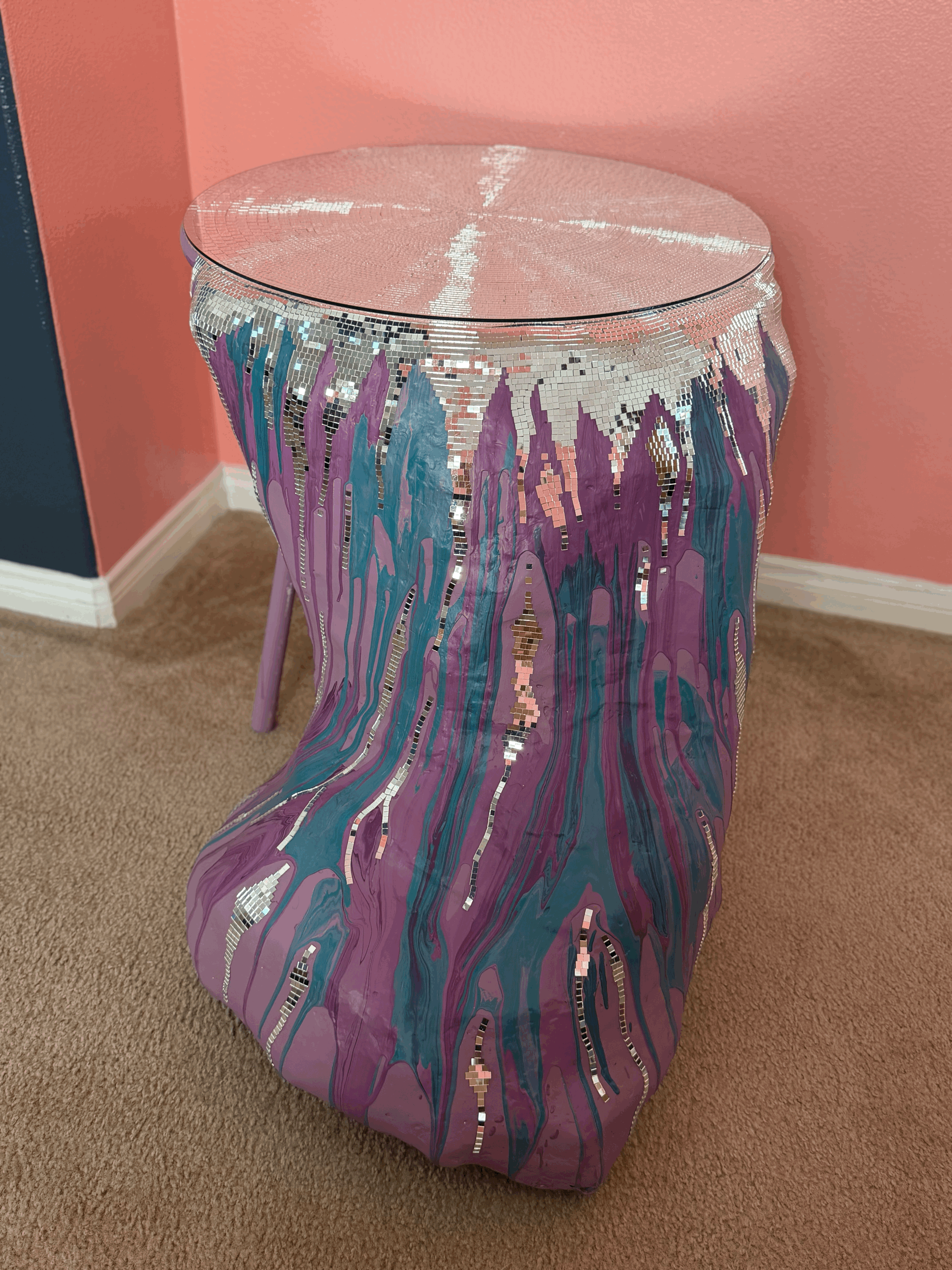 Disco Drip Table