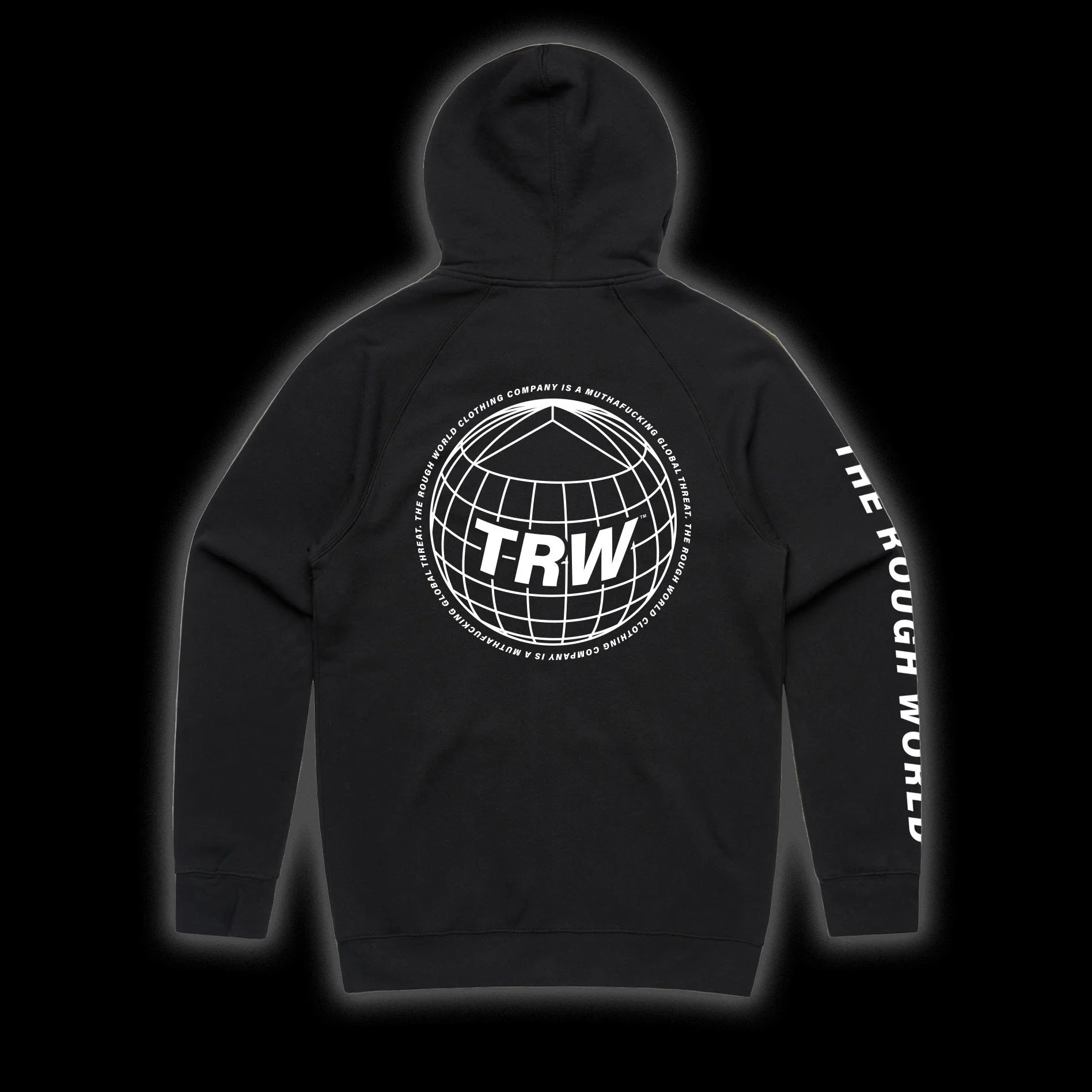 TRW Globe_Black Zipup_Back_Black BG.jpg