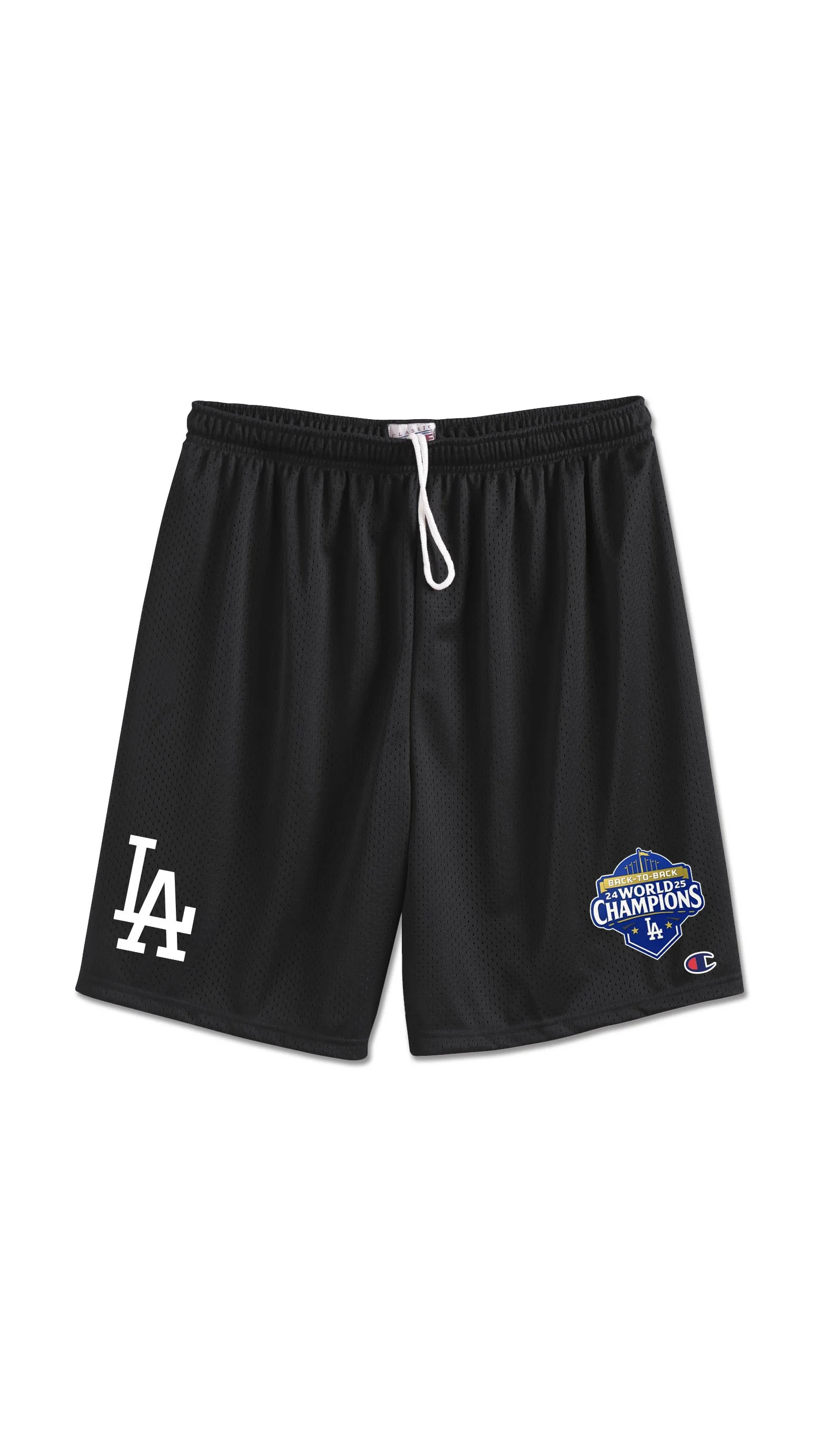 Back 2 Back_Black Mesh Shorts_Front.jpg