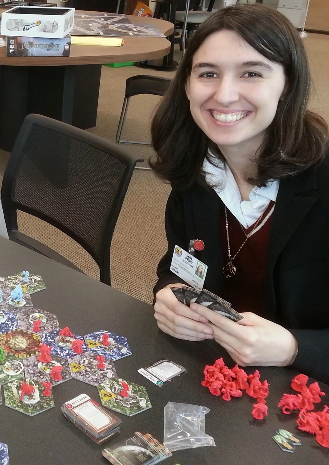Teen Games and Technology Assistant at the WNB Library, and new co-host, Stephanie Frey