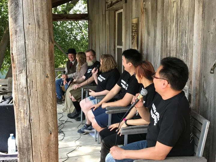 Seven of us on the podcast!